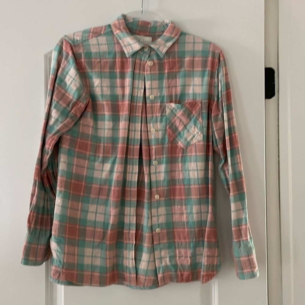 J Crew Plaid Shirt